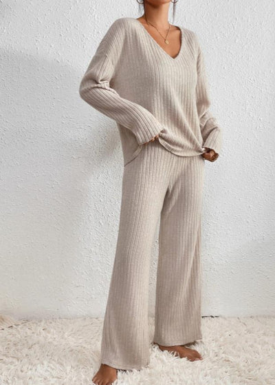 Florence - Ribbed two-piece set