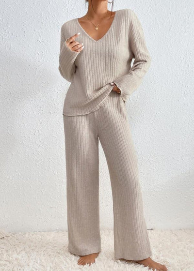 Florence - Ribbed two-piece set