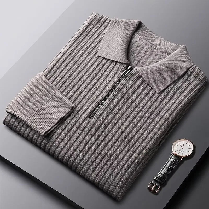 Casual Men's Thermal Long-sleeved Sweater