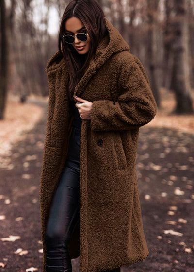 Jennifer - Chic & Cozy Hooded Coat