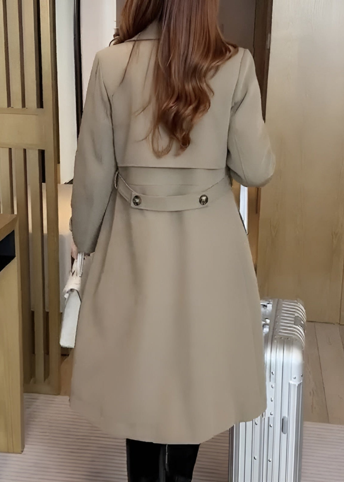 Nadine - Elegant Warmth Trenchcoat