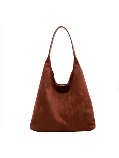 Bolsa Tote de Camurça Luxe Matte