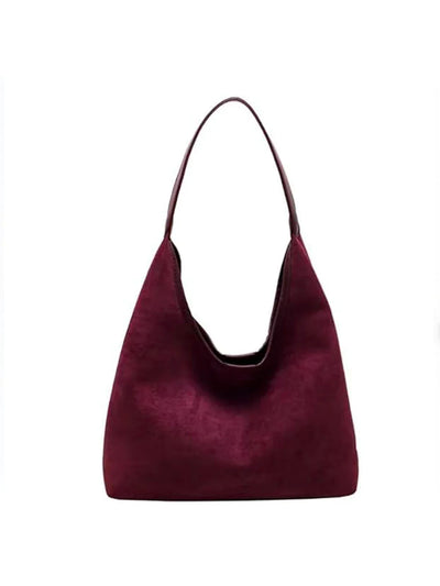 Bolsa Tote de Camurça Luxe Matte