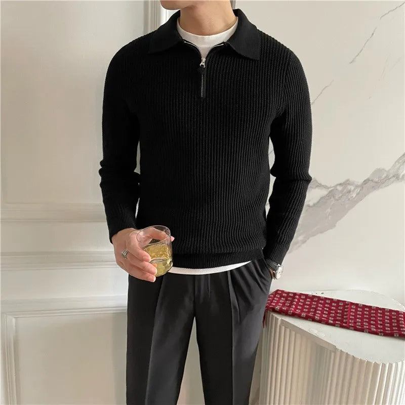 Knitted Polo Shirt