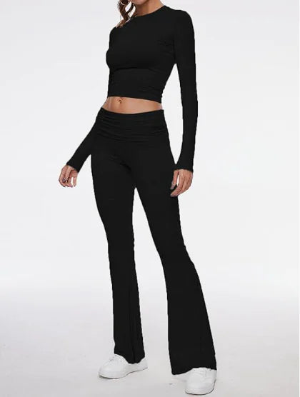 Ladies' Elegant Flare Pantsuit