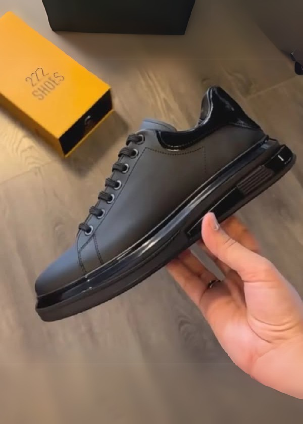 David - Black Men's Sneaker