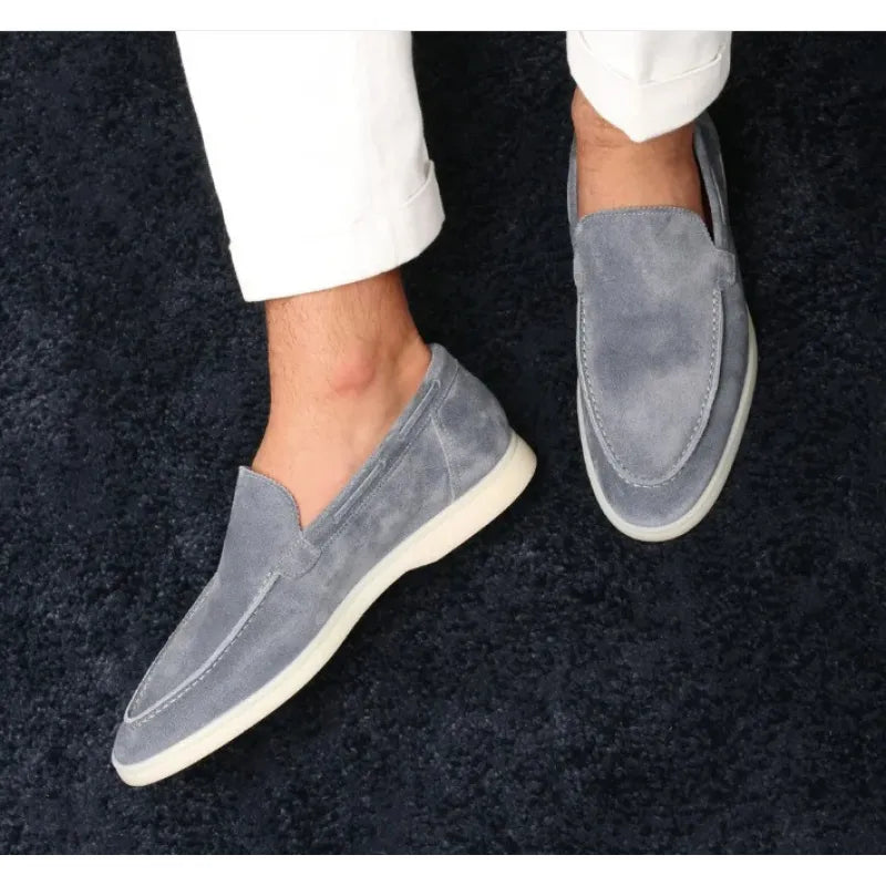 Old Money Suede Loafers