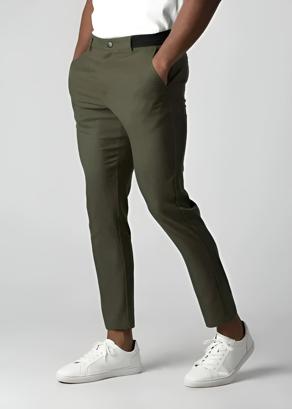 Alvin - Stretch chino trousers