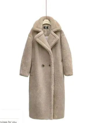 Long Winter Cashmere Winter Coat