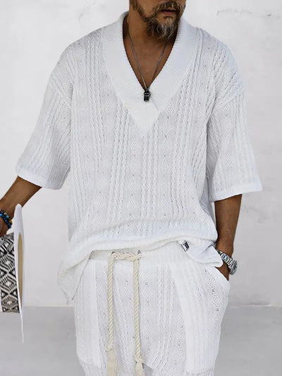 Chic Knitted Summer Set