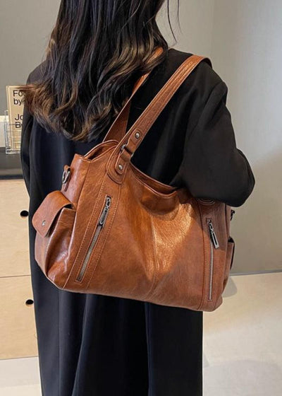 Novira - Leather tote bag