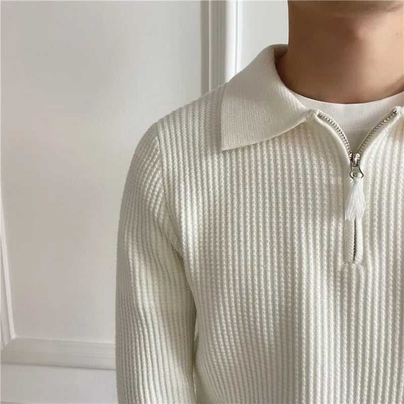 Knitted Polo Shirt