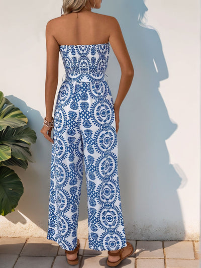 Summer Wide Leg Jumpsuit