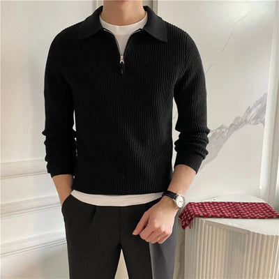 Knitted Polo Shirt