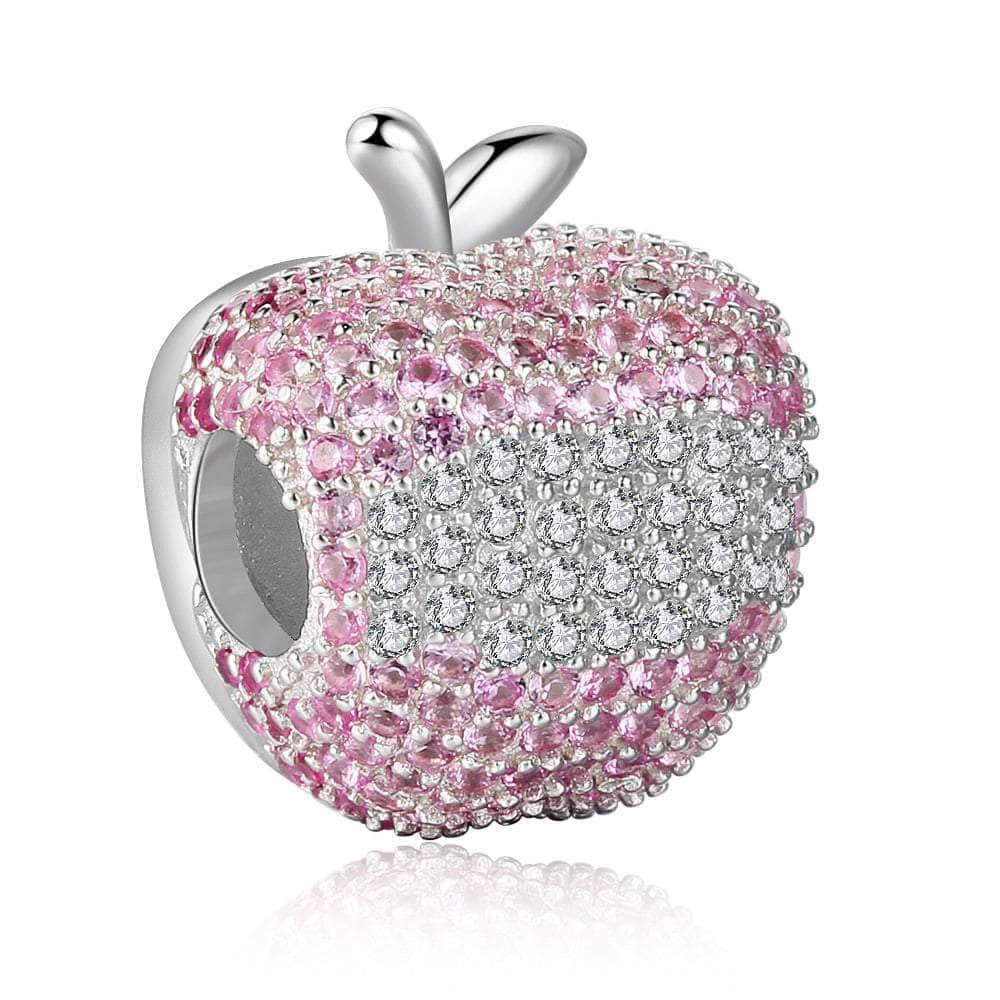 Custom Photo Apple Charm