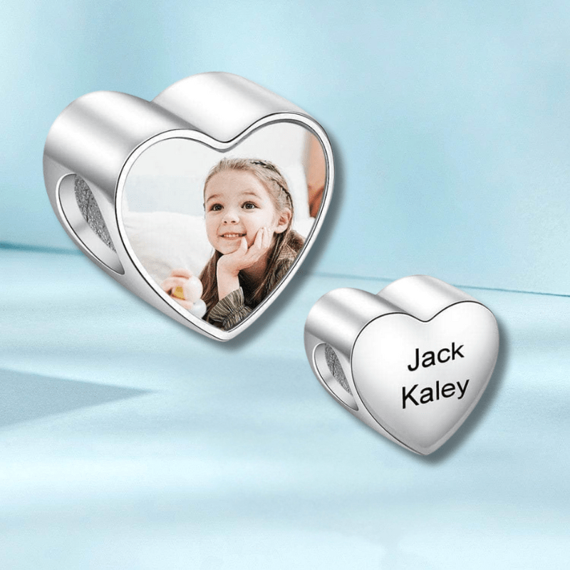 Custom Photo Bracelet Charm