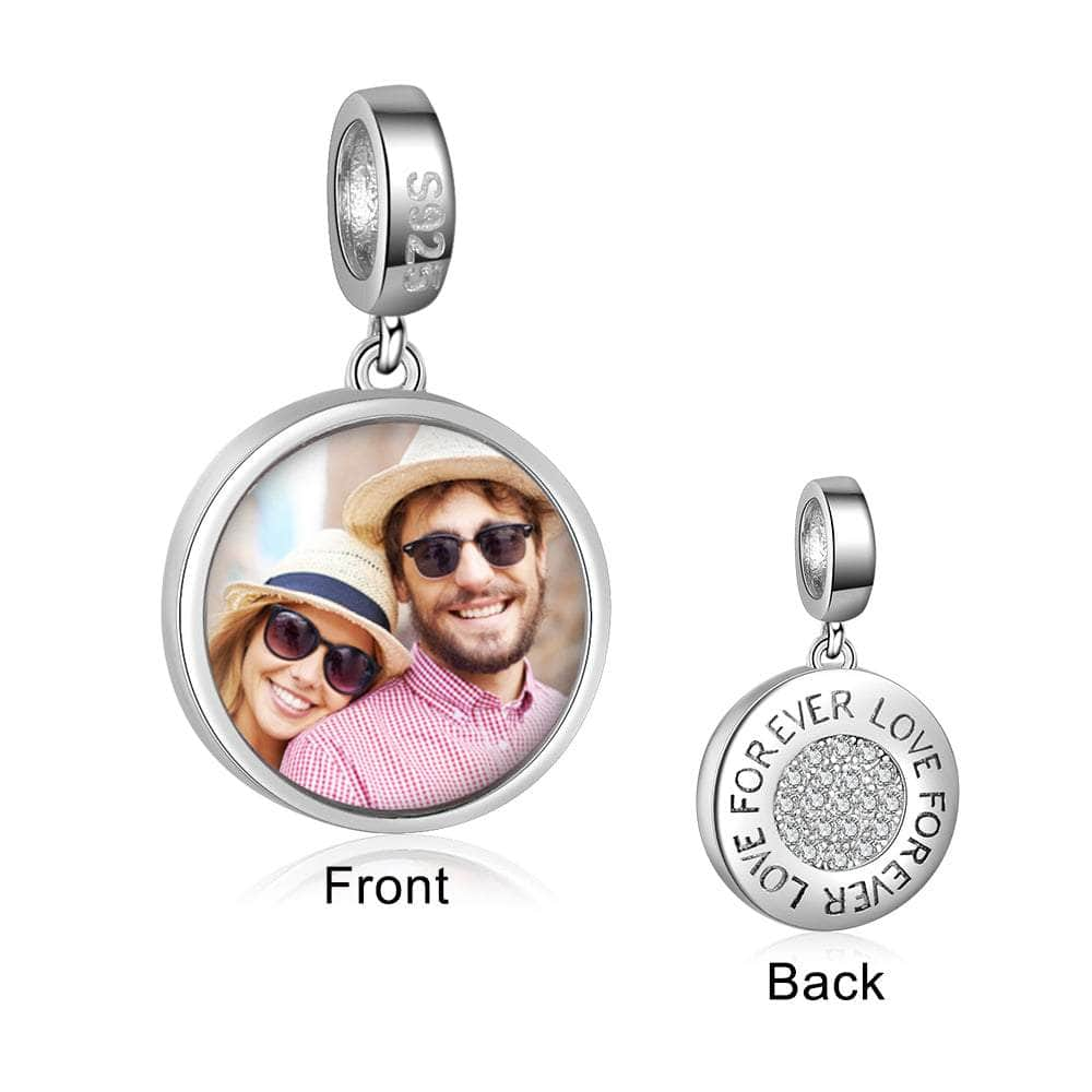 Custom Photo Bracelet Charm