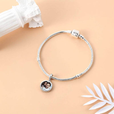 Custom Photo Bracelet Charm