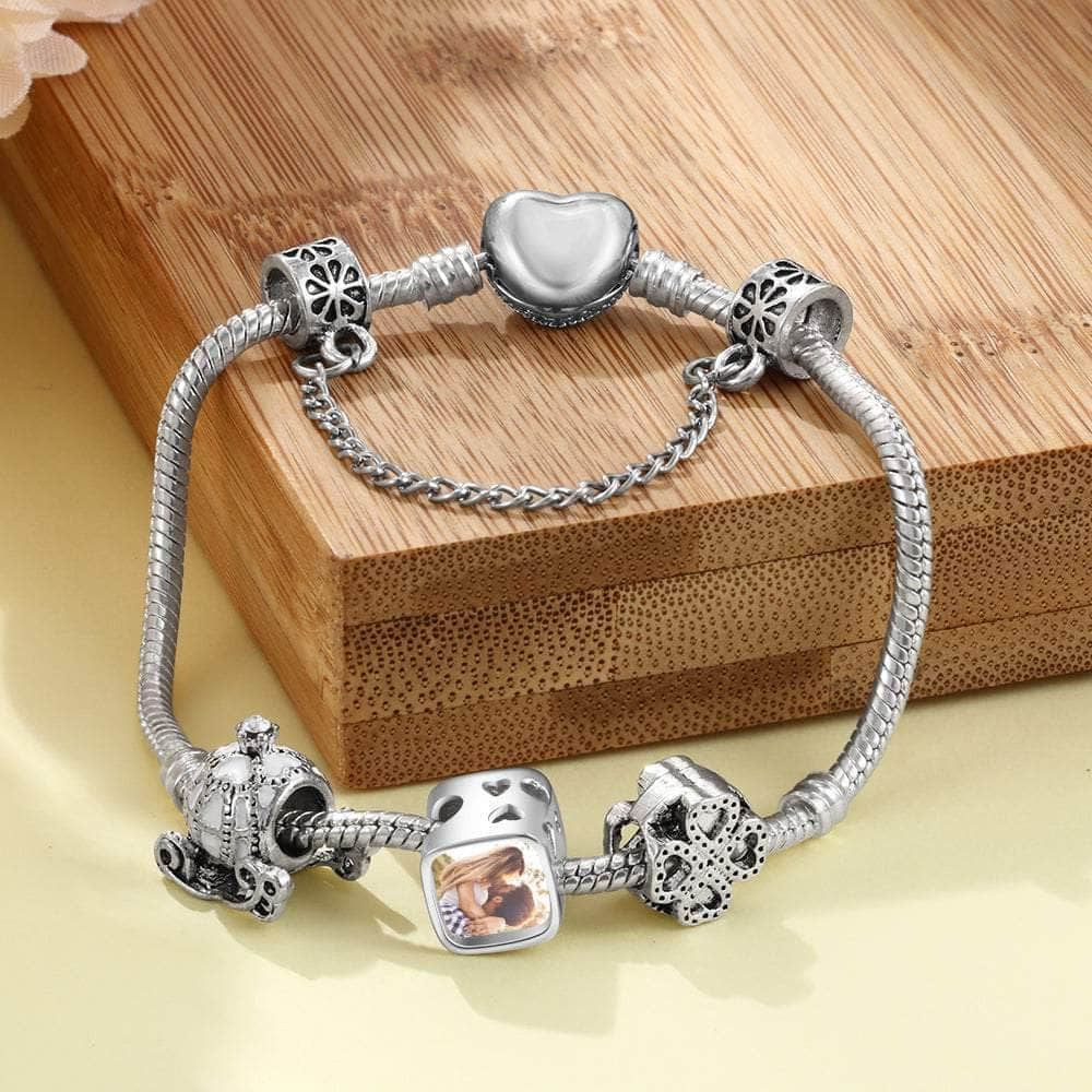 Custom Photo Bracelet Charm