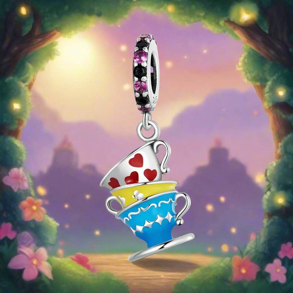 Alice Tea Party Charm