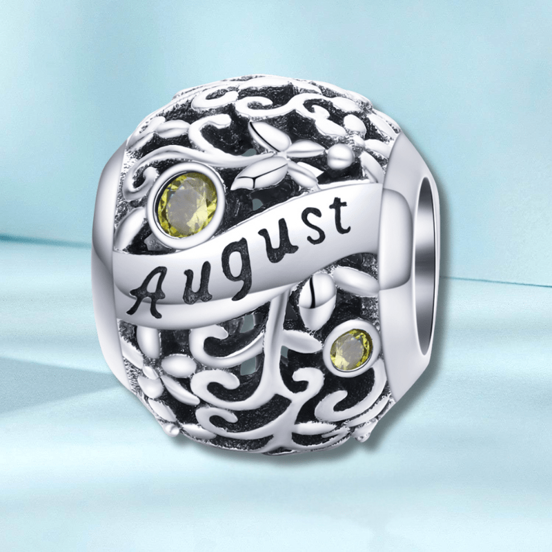 August Birthstone Charm