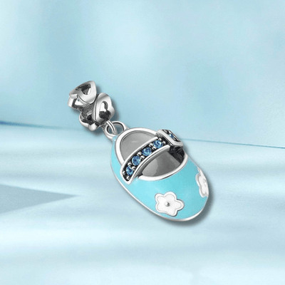 Blue Shoe Charm