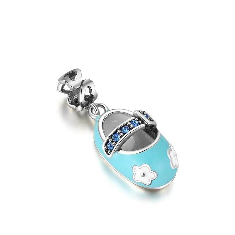 Blue Shoe Charm