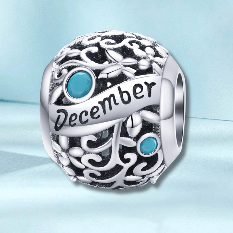 December Birthstone Charm