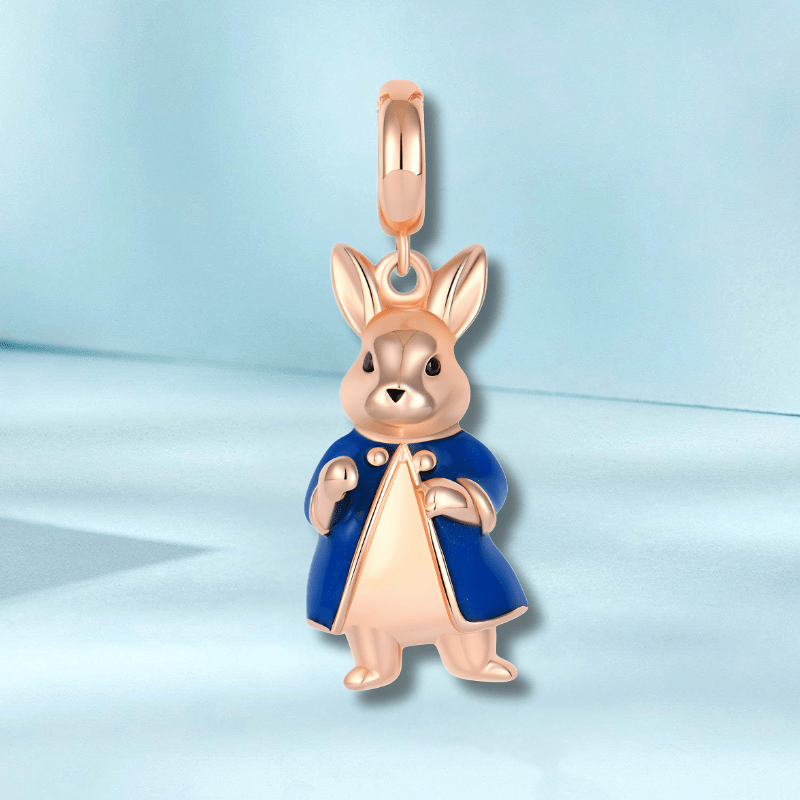 Golden Rabbit Charm