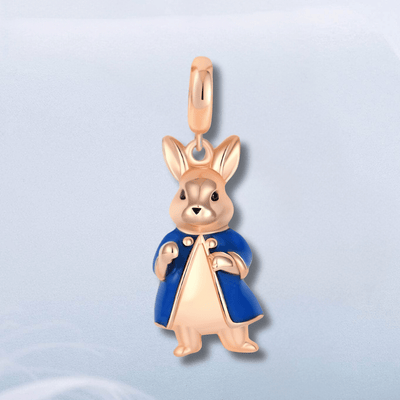 Golden Rabbit Charm