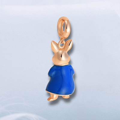 Golden Rabbit Charm