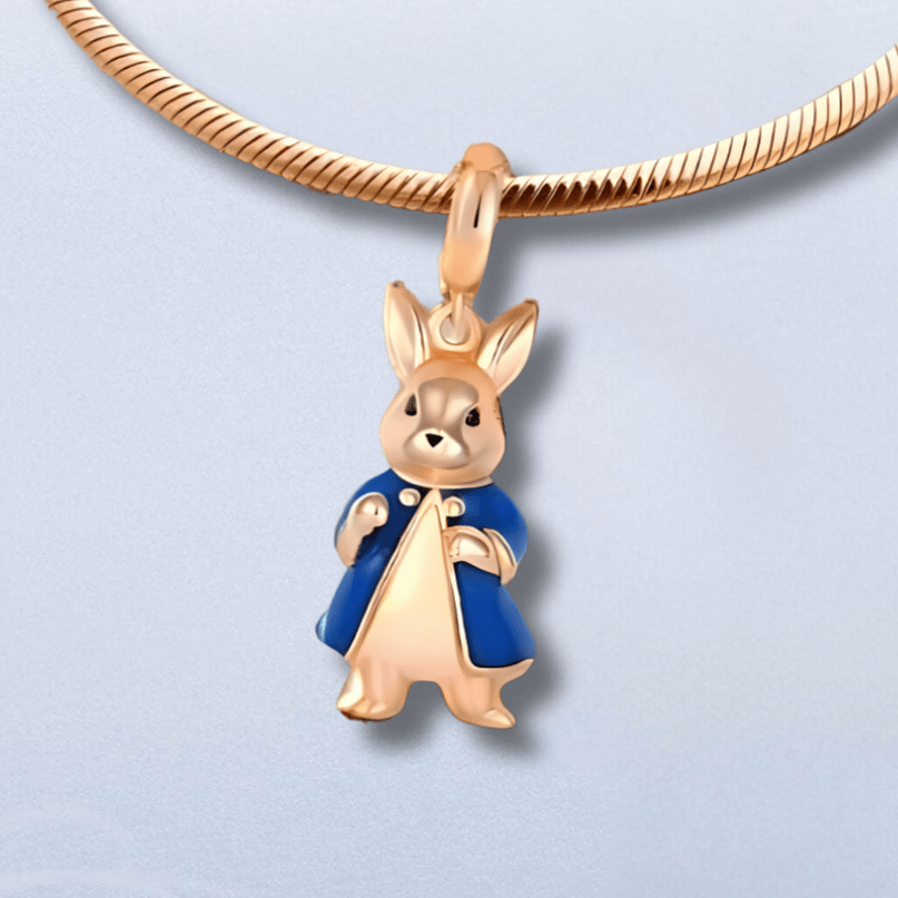 Golden Rabbit Charm