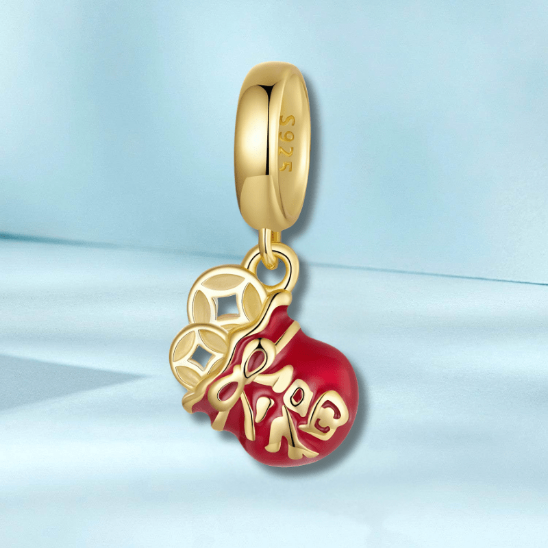 Lucky Money Bag Charm