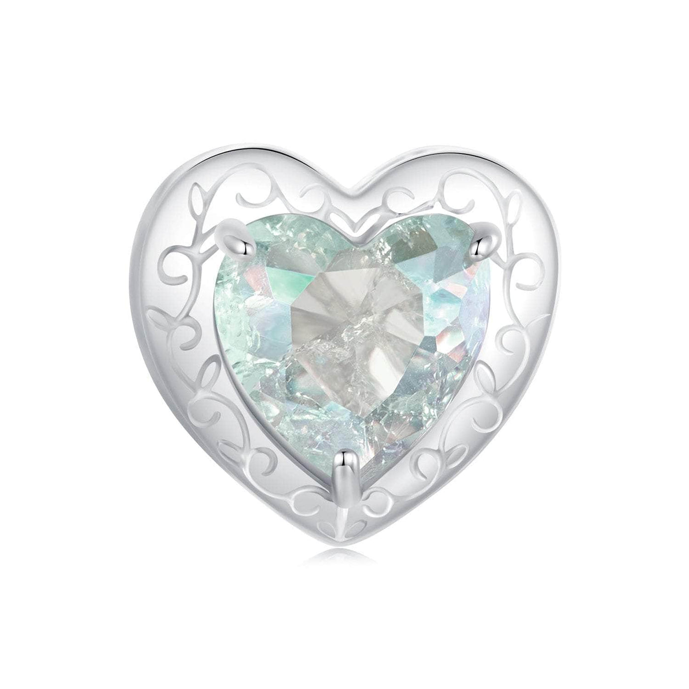 Oasis Heart Charm