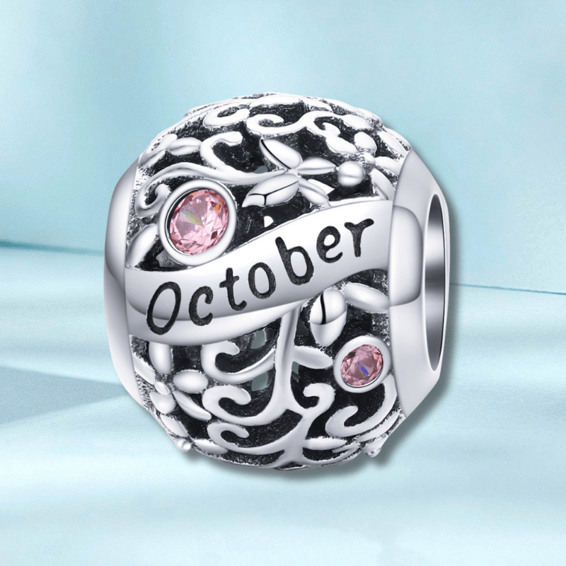 October Birthstone Charm