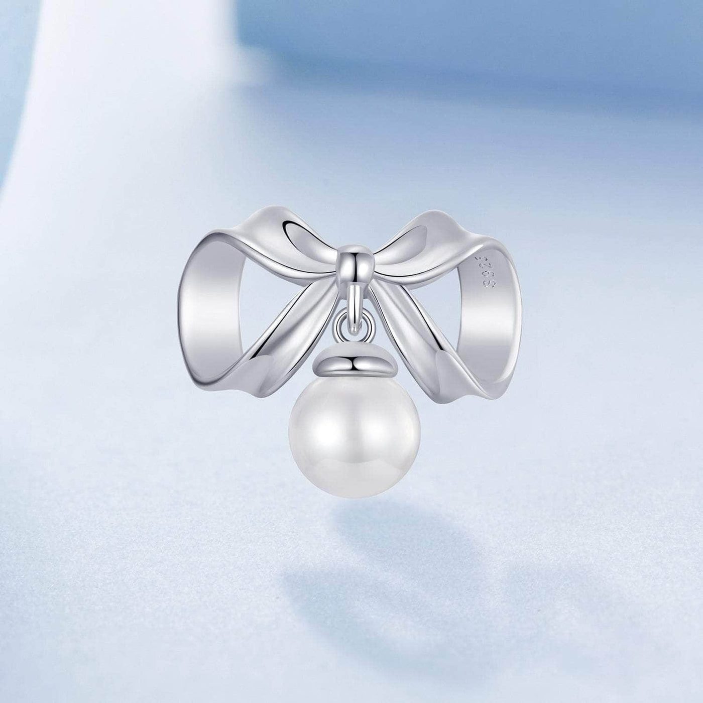 Pearl Bow Charm