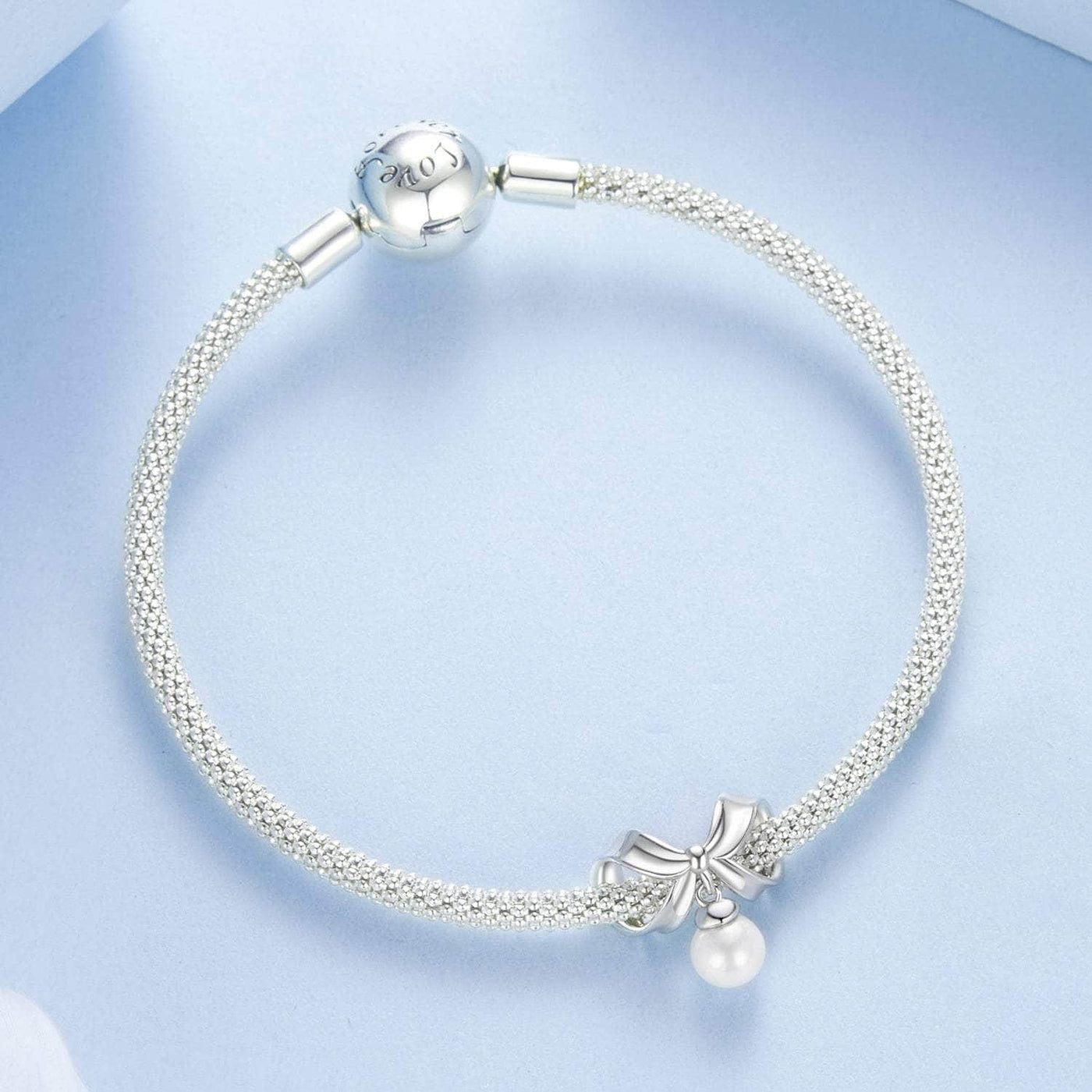 Pearl Bow Charm