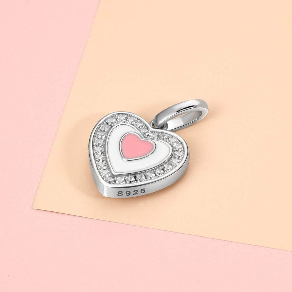 Sterling Silver Heart Photo Pendant