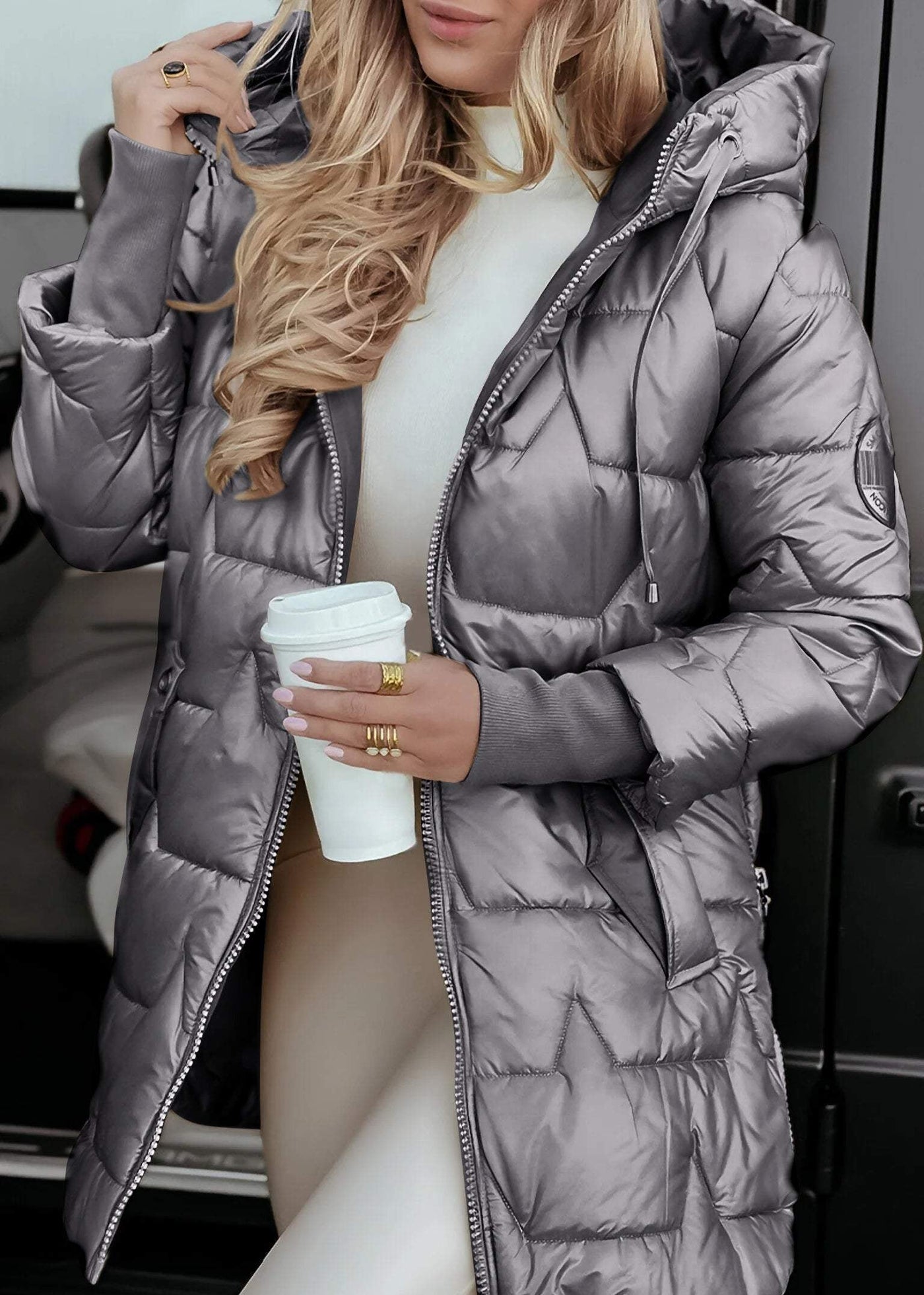 Sasha - Warm Long-sleeved Coat