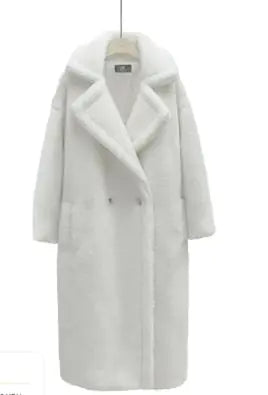 Long Winter Cashmere Winter Coat