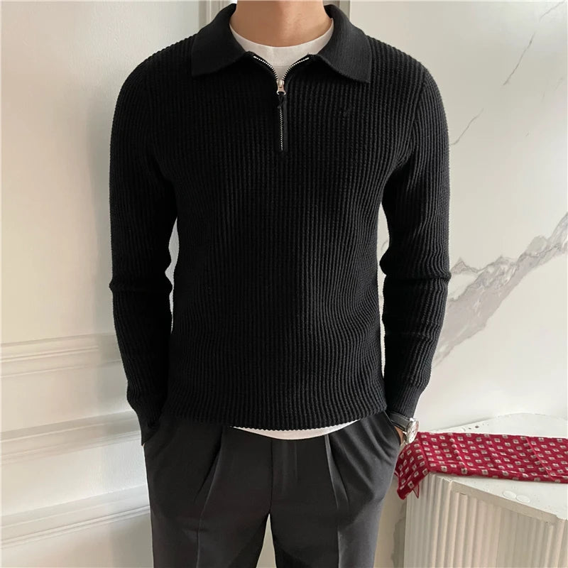 Knitted Polo Shirt