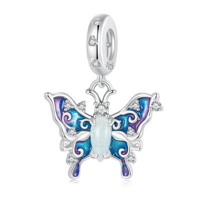 Glowing Butterfly Charm