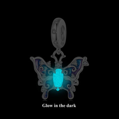 Glowing Butterfly Charm