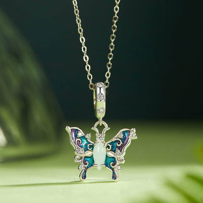 Glowing Butterfly Charm