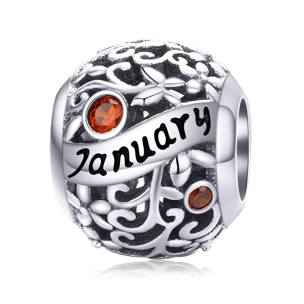 January Birthstone Charm