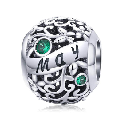 May Birthstone Charm