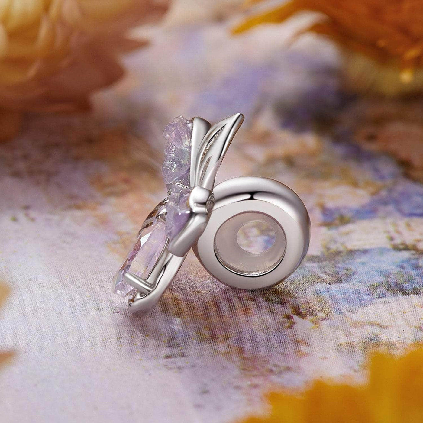 Monet Flower charm