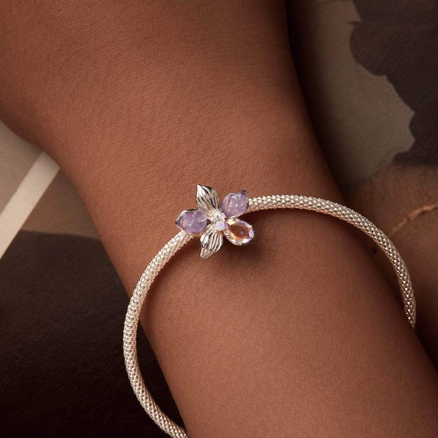 Monet Flower charm