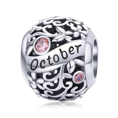 October Birthstone Charm