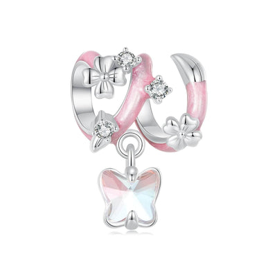 Pink Twist Charm